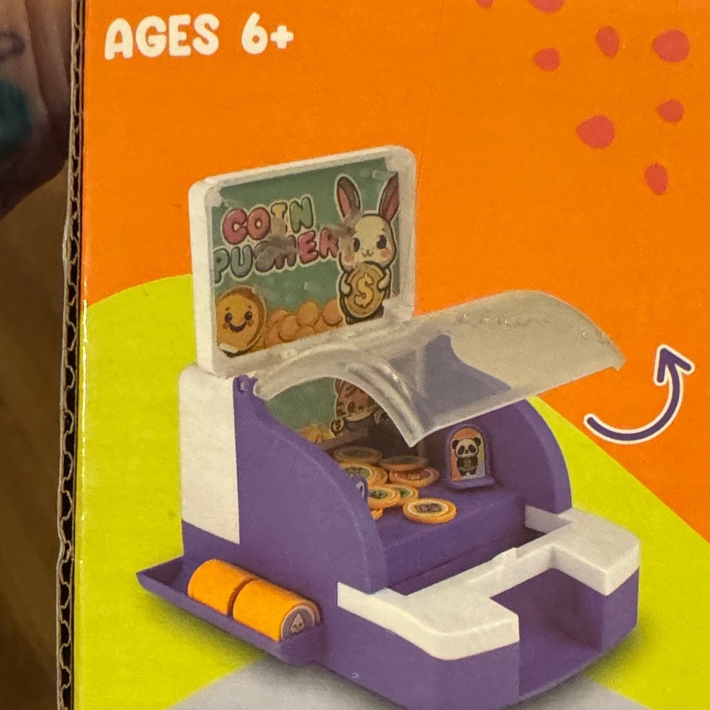 Coin Pusher Toy - Purple - Picture 3 of 3